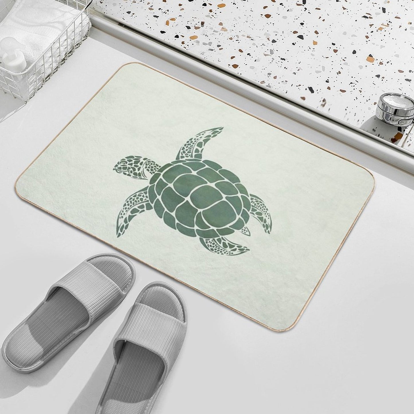 Sea Turtle  Eco-Friendly Bath Mat