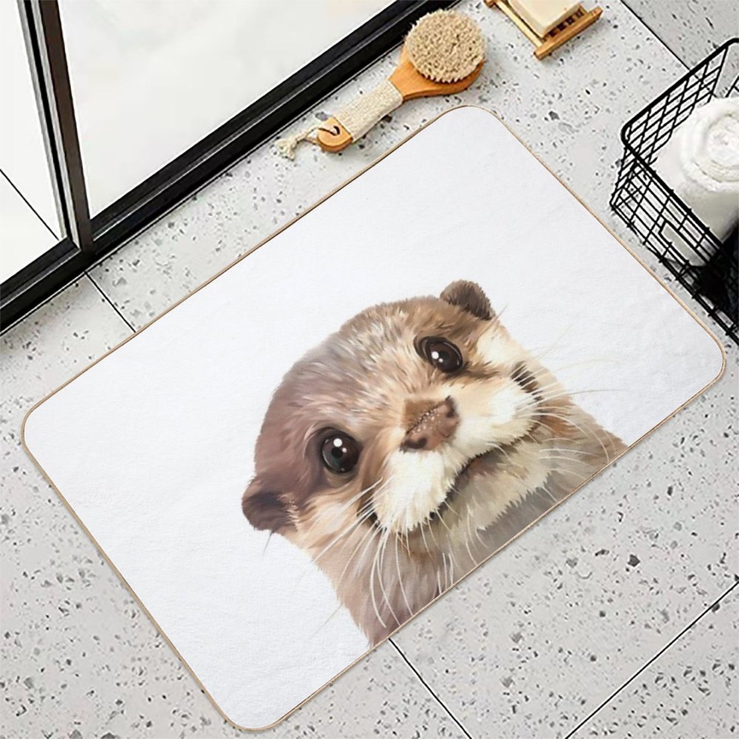 Otter  Fade-Resistant Bath Mat
