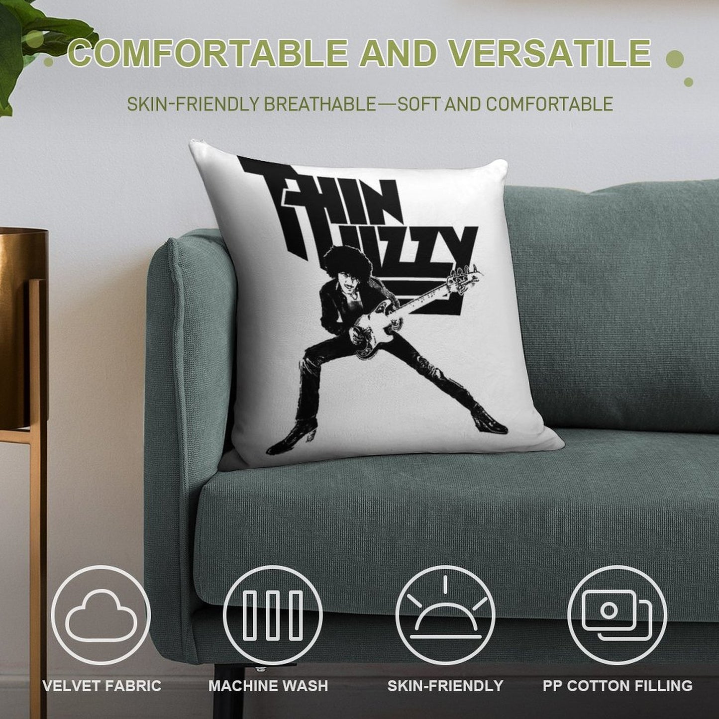 Kribolow Soft Gift Ready Throw Pillow