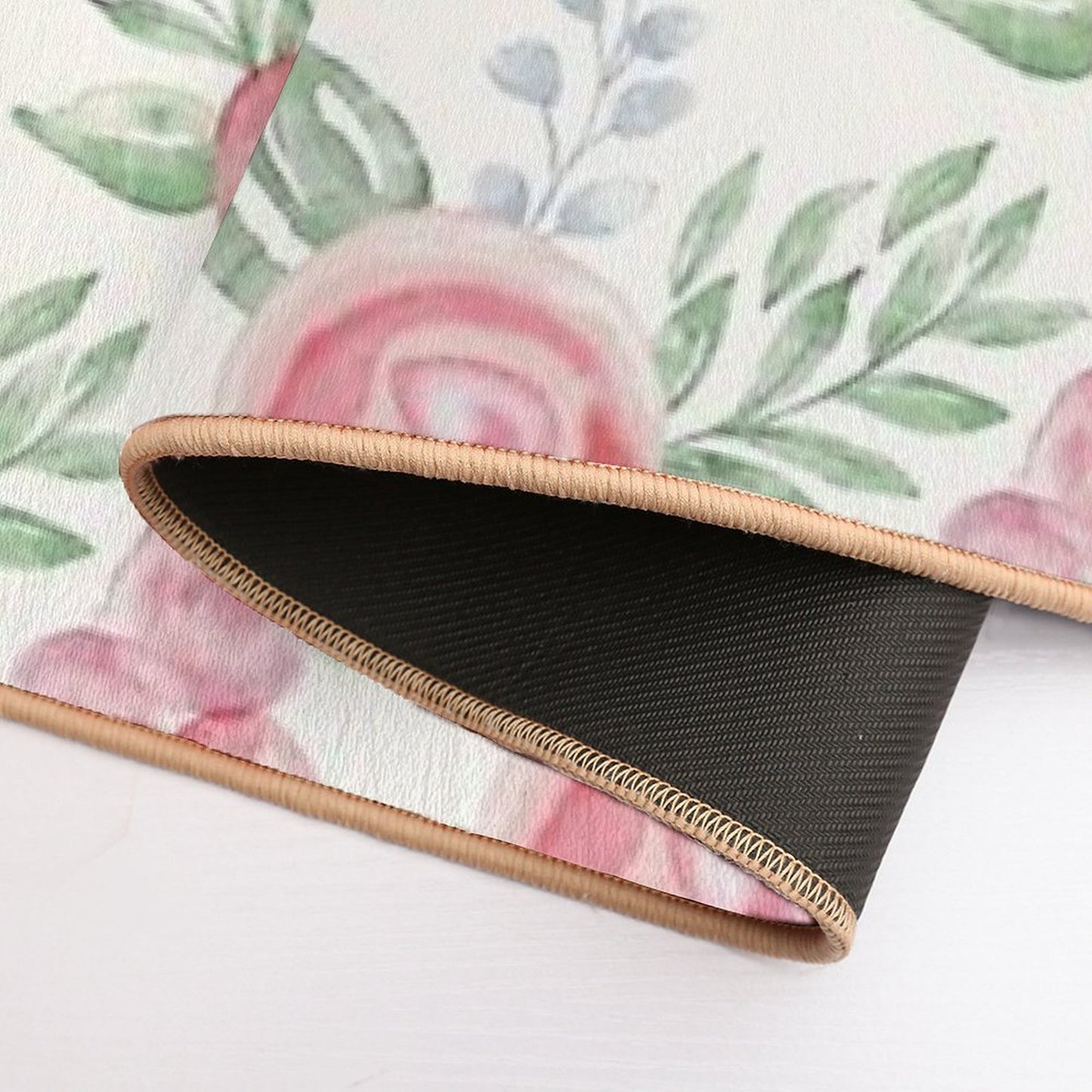 Water Color Pattern  Pet-Safe Bath Mat