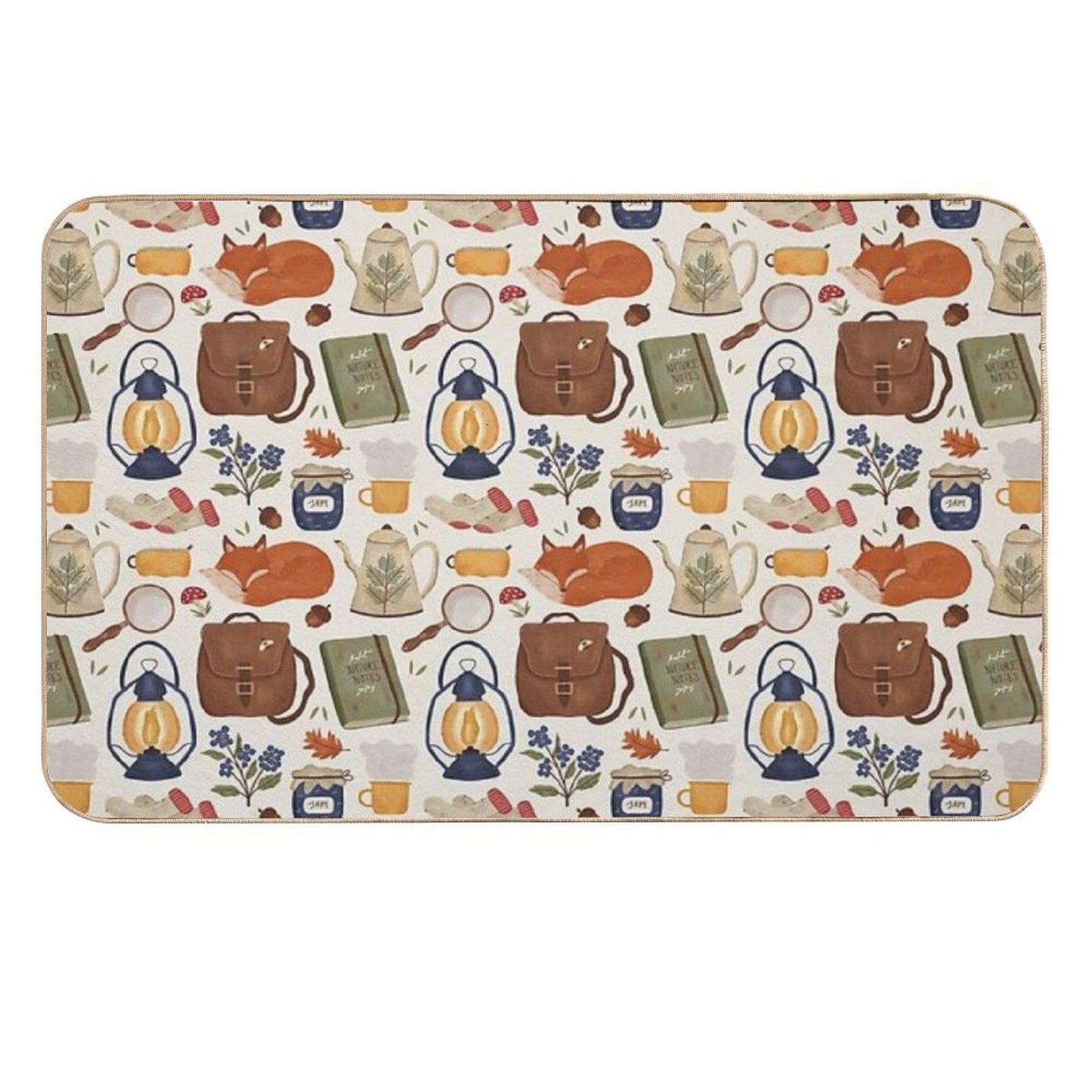 Woodland Wanderings  Odorless Bath Mat