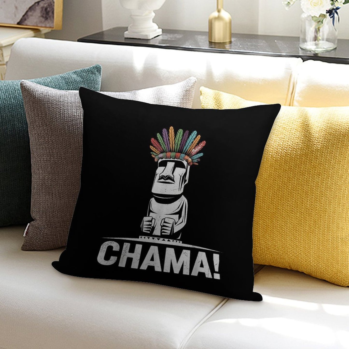 Alex Pereira Chama Poatan Soft Luxury Feel Throw Pillow