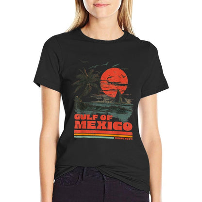 Gulf of Mexico Beach Vintage Distressed Shirt  Quick-drying T-Shirt