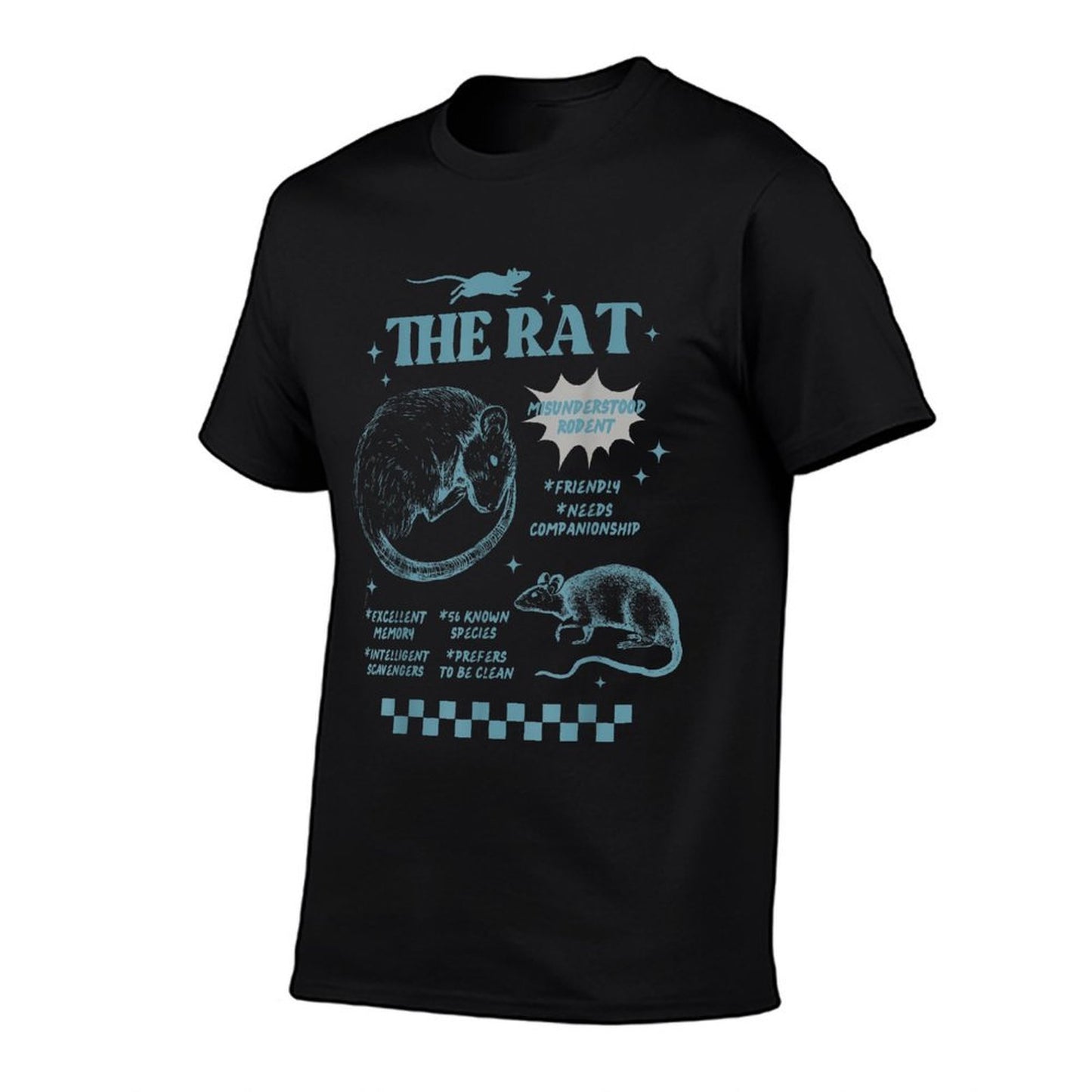 The Rat Rodent Retro Rat Misunderstood Rodent  Wrinkle-resistant T-Shirt