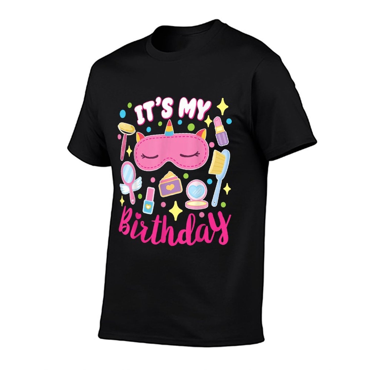 It's My Birthday Spa Party Birthday Pampered Unicorn Girls  Eco-friendly Material T-Shirt