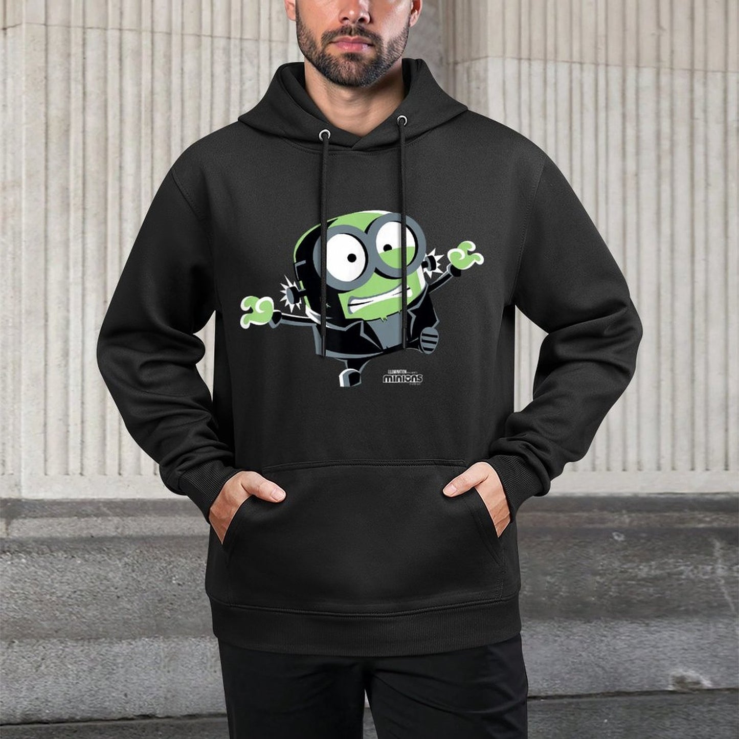 Minions Monsters Frankenbob Halloween Casual Wear Hoodie