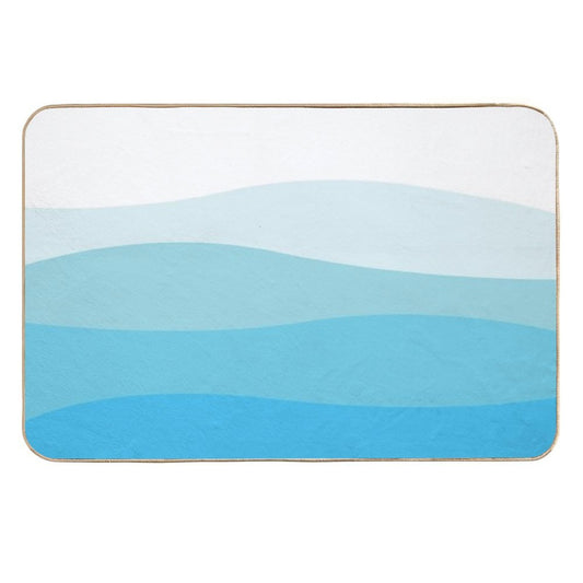 Ocean Waves  Versatile Bath Mat
