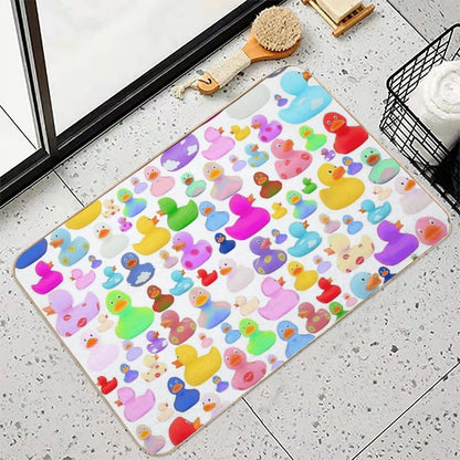 Rubber Ducks  Slip-Resistant Bath Mat