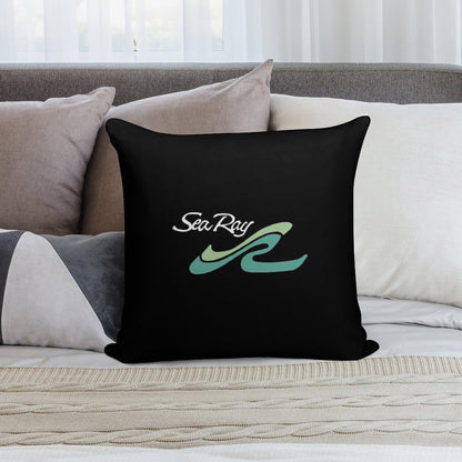 We Believe That Richer Moments on The Water Lead to A Richer Life Soft Easy Maintenance Throw Pillow