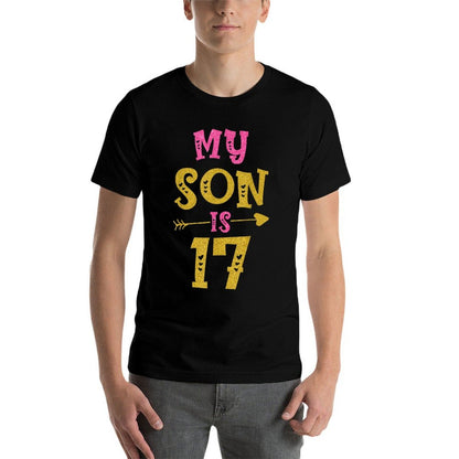 My Son Is 17 Years Old 2006 17th Son Birthday Gifts  Wrinkle-resistant T-Shirt