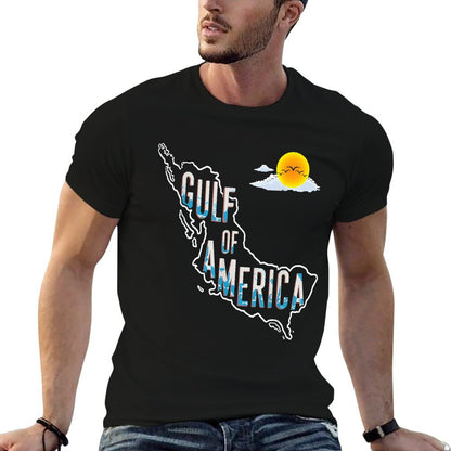 Gulf of United States of America Est 2025 USA American Flag Quick-drying T-Shirt