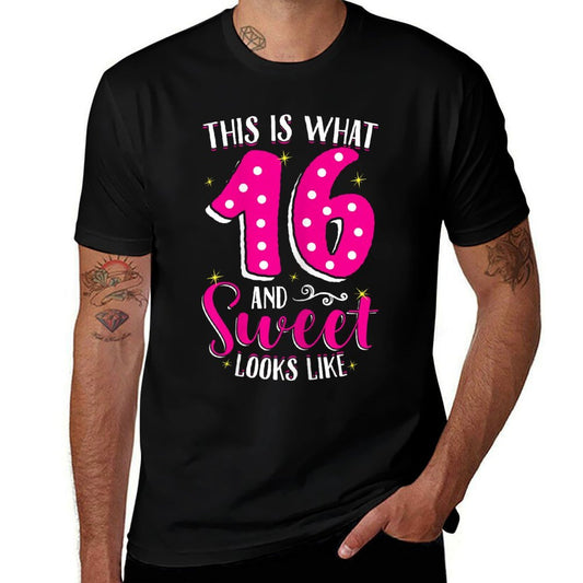 16th Birthday Gift Sweet Sixteen Girls 16  Breathable T-Shirt