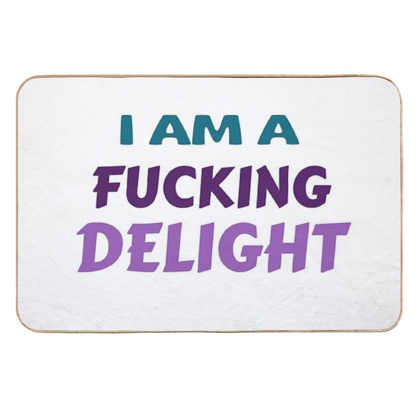 I Am A Delight_19  Rapid-Drying Bath Mat
