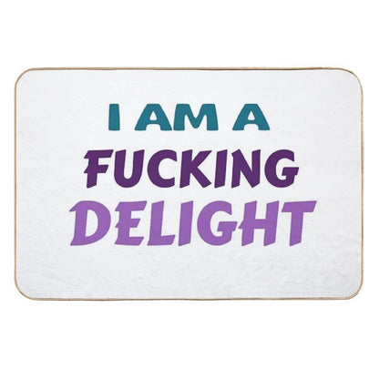 I Am A Delight_19  Rapid-Drying Bath Mat