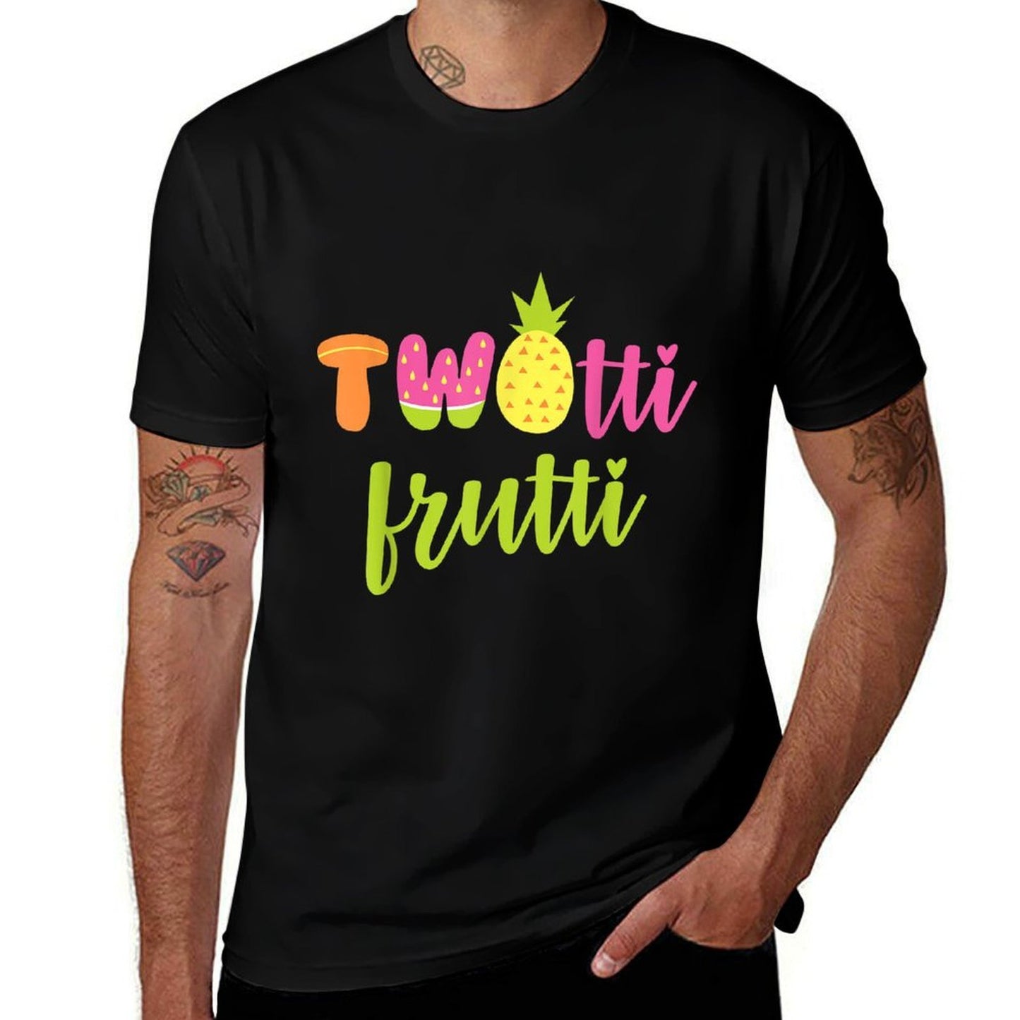 Twotti Fruitti 2nd Birthday Toddler Two Year Old Gift  Durable T-Shirt