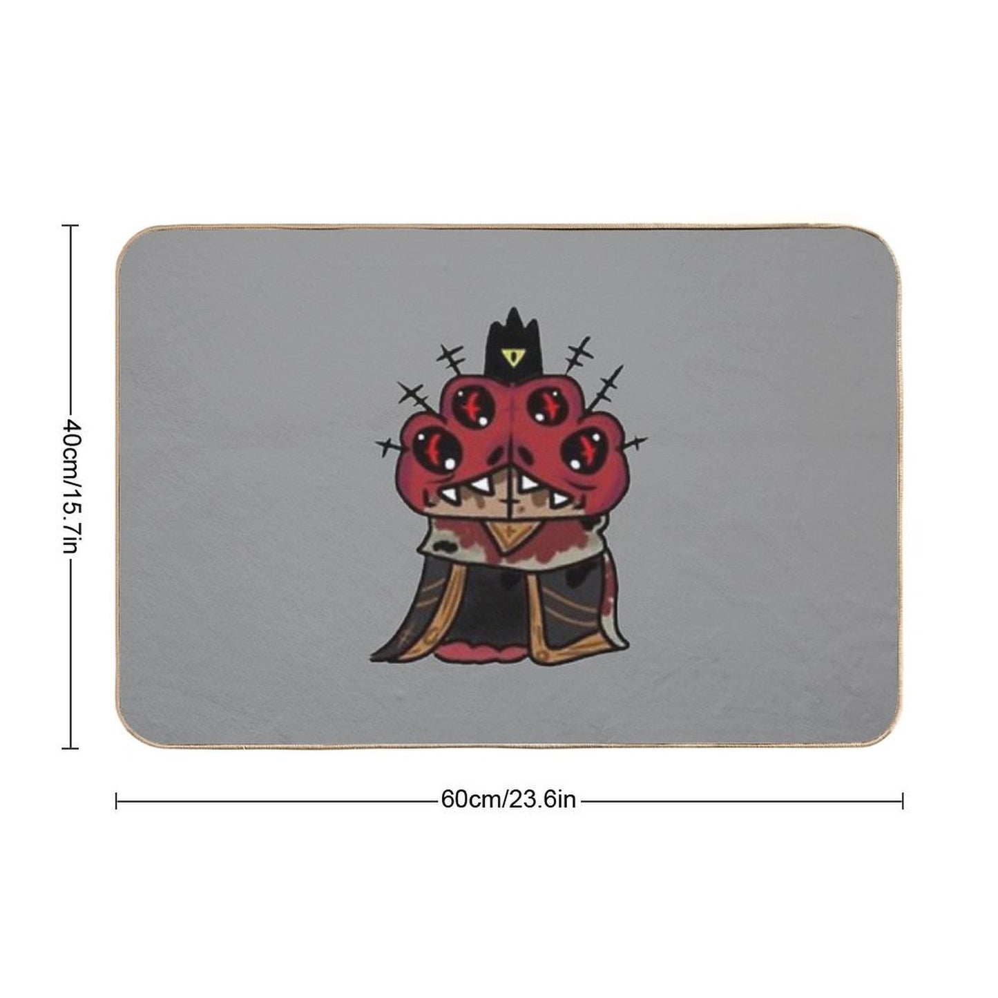 Cult of The Lamb  Non-Slip Bath Mat