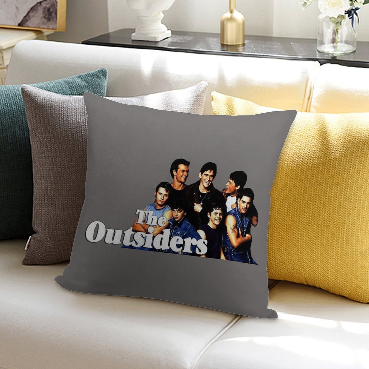 The Outsiders Soft High-Density Material Throw Pillow