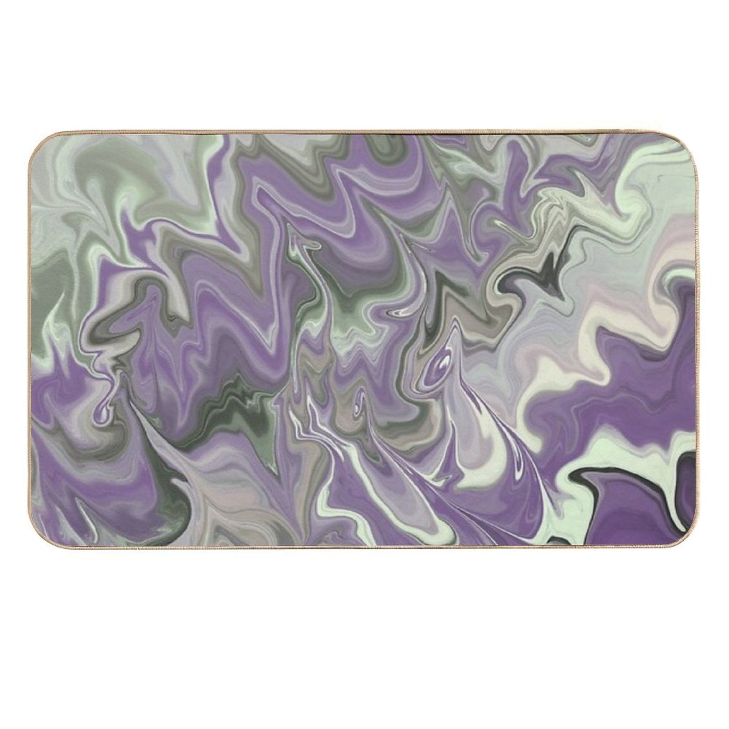 Purple Sage  Non-Slip Bath Mat