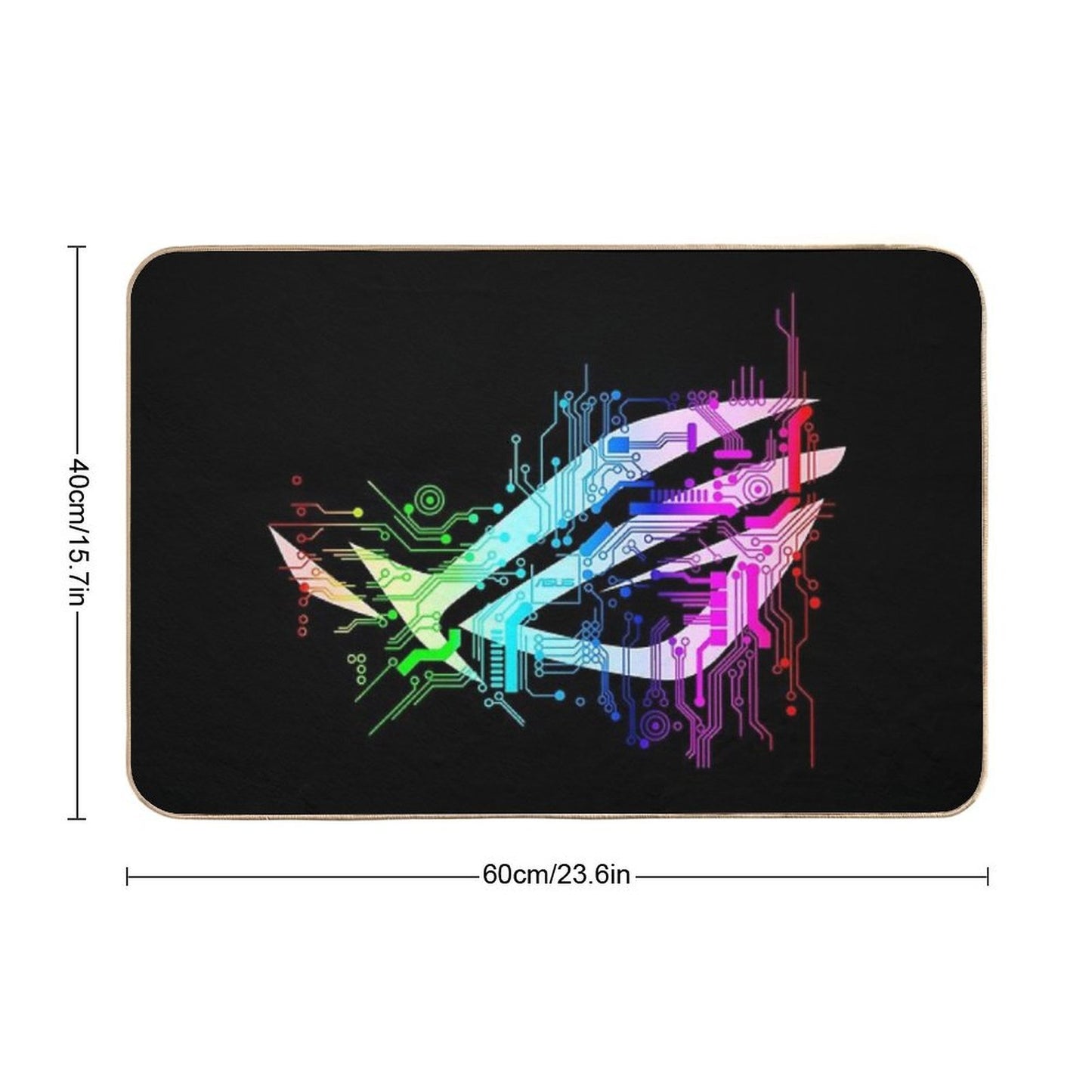 Asus Rog  Easy Maintenance Bath Mat