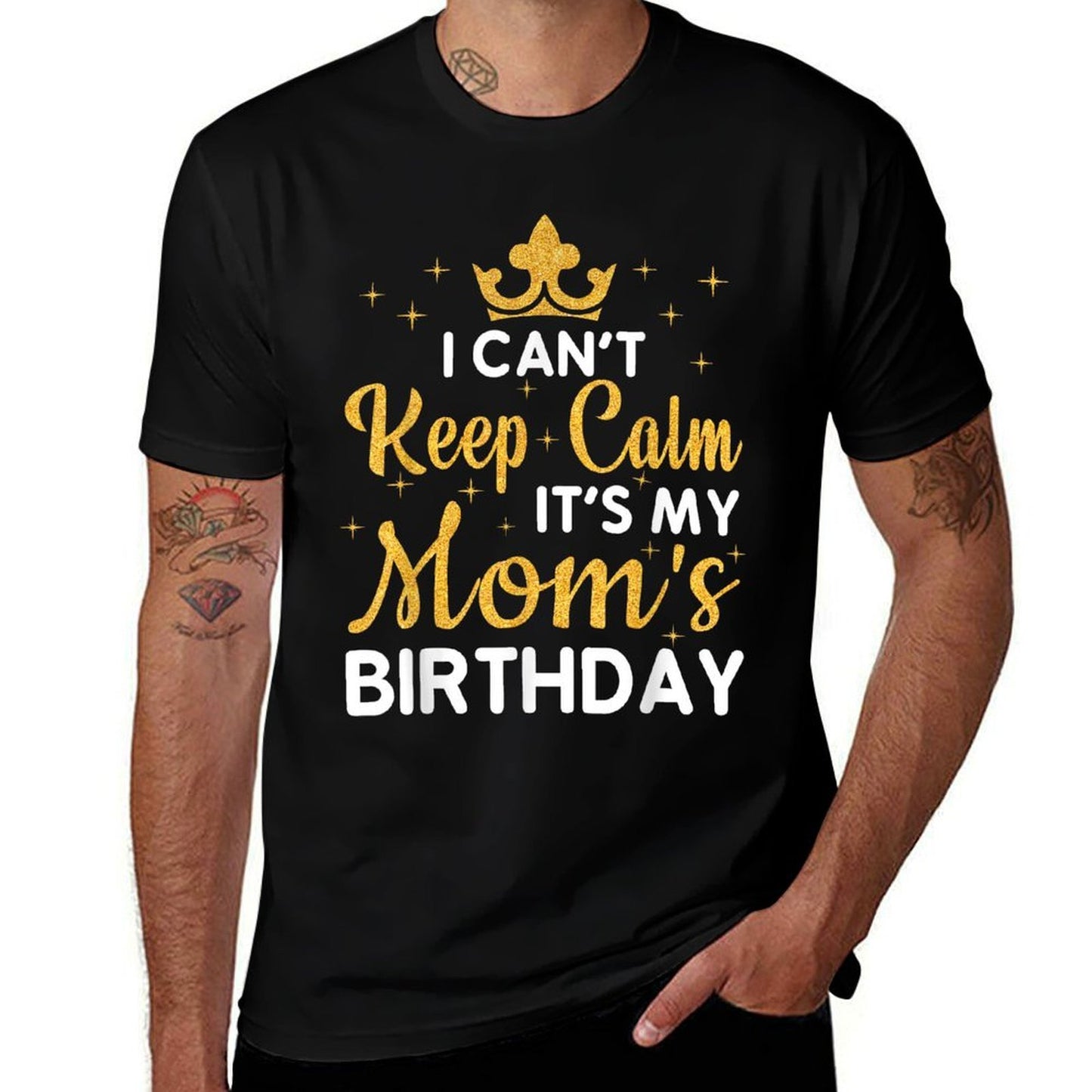Birthday Gifts Family Matching Party Squad Apparel I Can't Keep Calm It's My Mom's Birthday  Classic T-Shirt