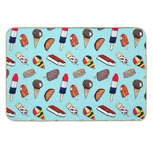 I Scream For Ice Cream  Stain-Proof Bath Mat
