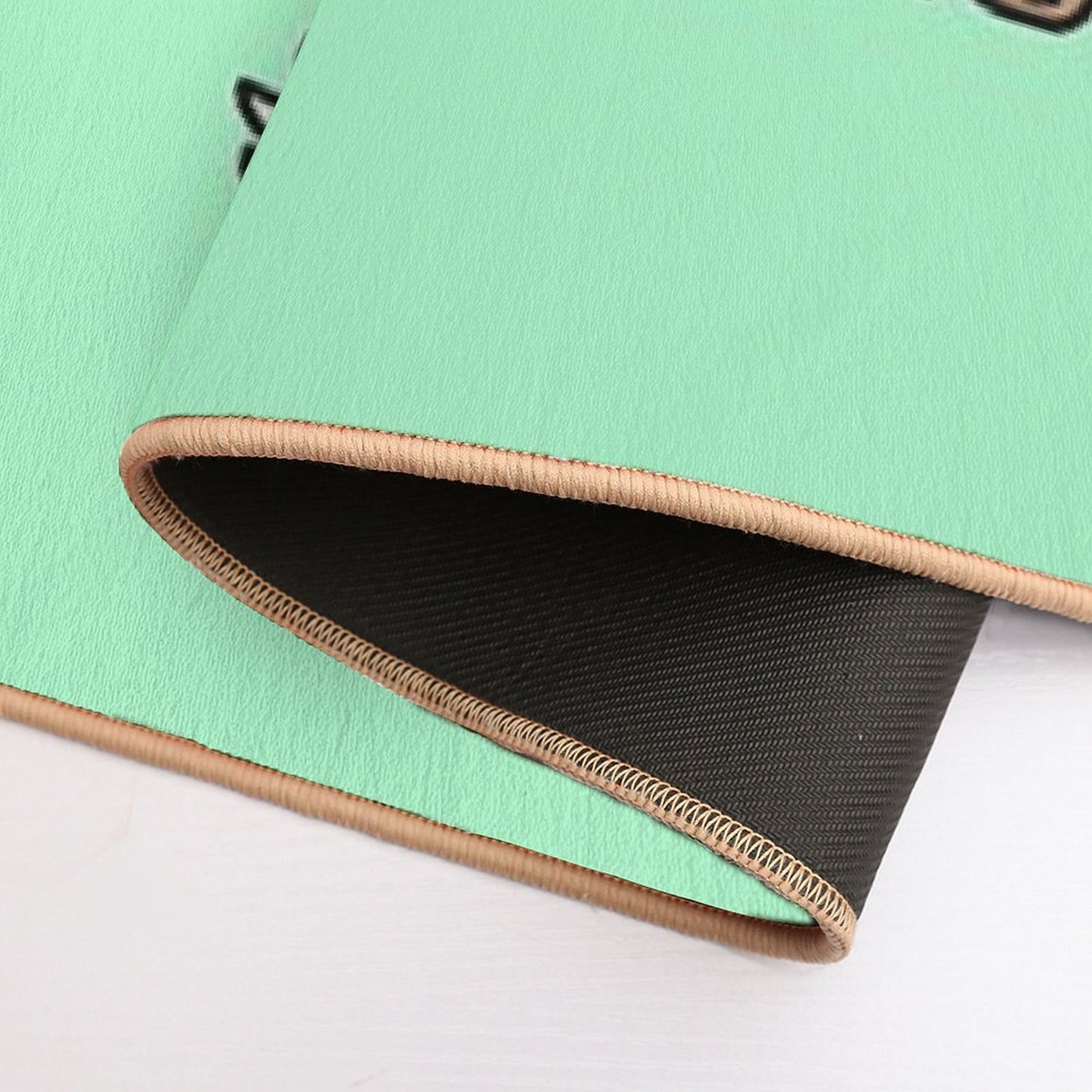 TIBETAN TIGER RUG-turquoise  Multi-Purpose Bath Mat