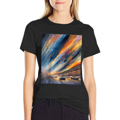 Twilight Pursuit V8 Raglan Baseball  Durable T-Shirt