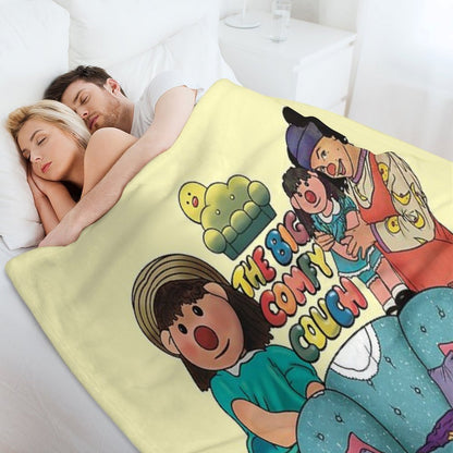 The Big Comfy Couch Theme Lightweight Throw Blanket