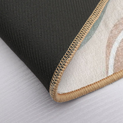 Abstract Beach Art  Absorbent Bath Mat