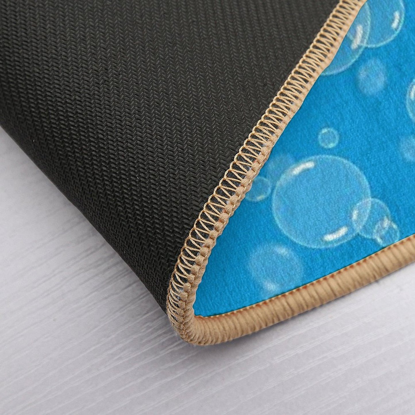 Underwater Bubbles  Anti-Trip Bath Mat
