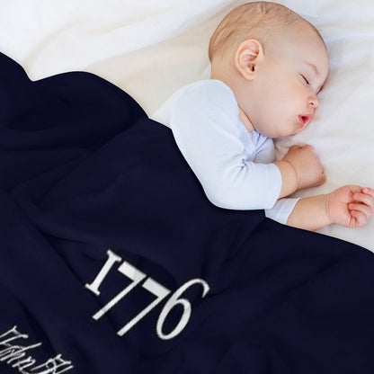 Signers of The Declaration of Independence 1776 Anti-pilling Throw Blanket