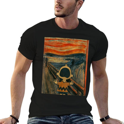 Peanuts Charlie Brown Scream Artsy  Classic T-Shirt