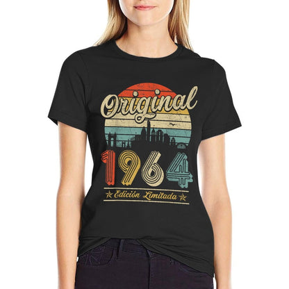 Original 1964 Vintage Retro Spanish 60th Birthday  Tagless Design T-Shirt