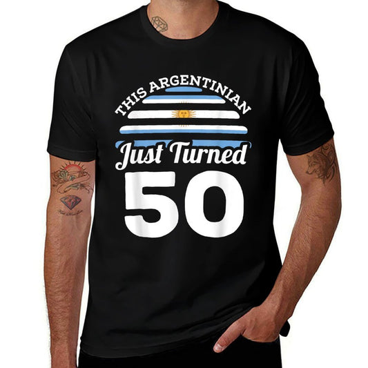 This Argentinian Just Turned 50 Argentina 50th Birthday Gift  Moisture-wicking T-Shirt