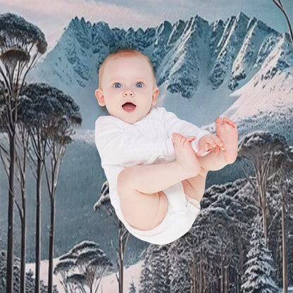 Mount Kosciuszko Versatility Throw Blanket