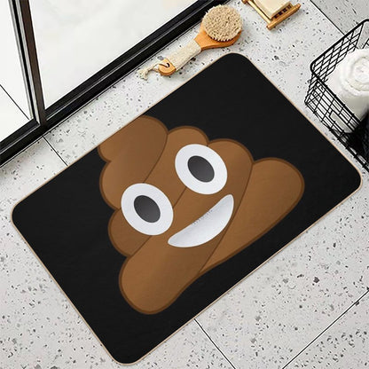 Pile of Poo Emoji  Versatile Bath Mat