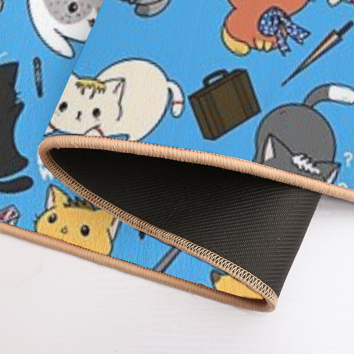 Time Lord Kittens  Slip-Resistant Bath Mat