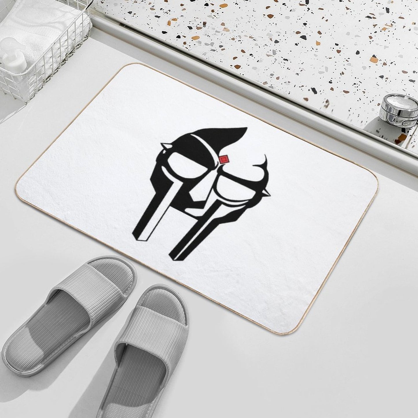 All Caps  Easy To Clean Bath Mat