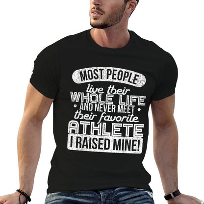 I Raised My Favorite Athlete Sports Mom Dad Gift  Vintage-inspired T-Shirt