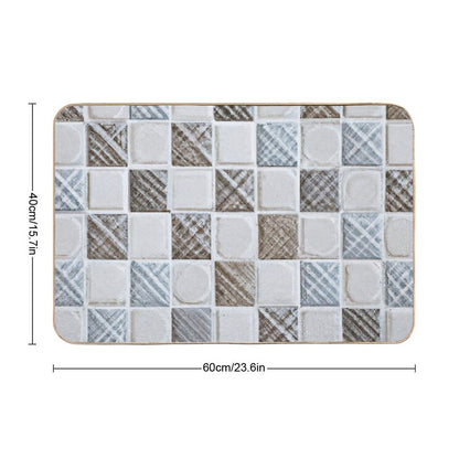 Tile Pattern  Toxin-Free Bath Mat