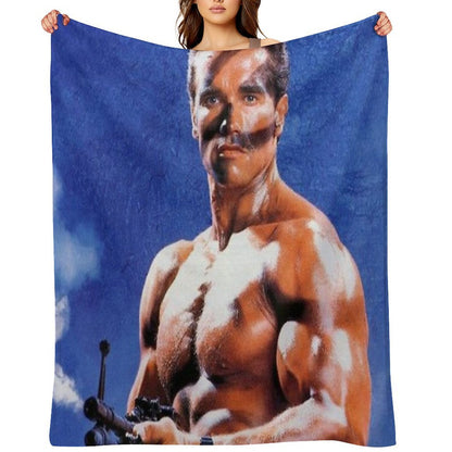Arnold Schwarzenegger Plush Throw Blanket