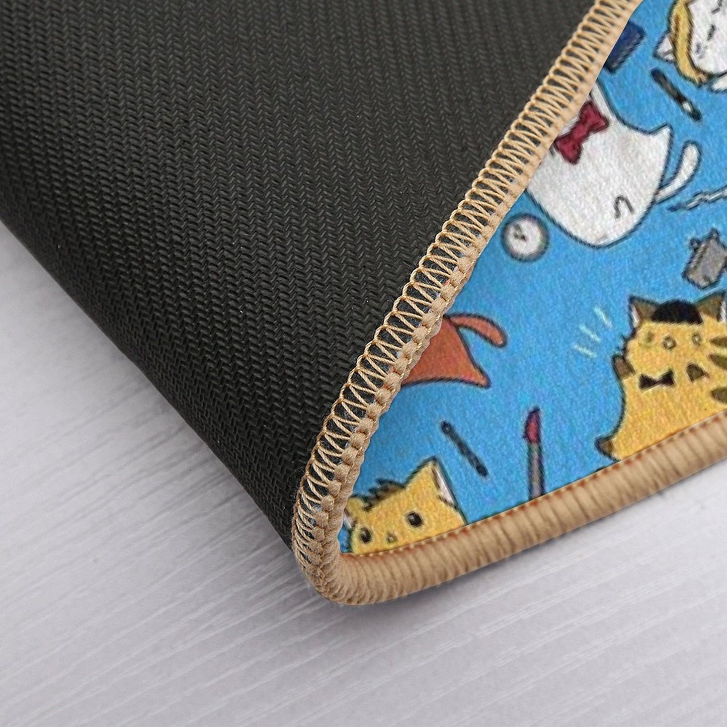 Time Lord Kittens  Slip-Resistant Bath Mat