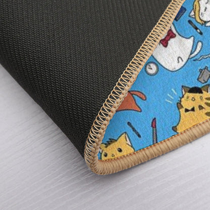 Time Lord Kittens  Slip-Resistant Bath Mat
