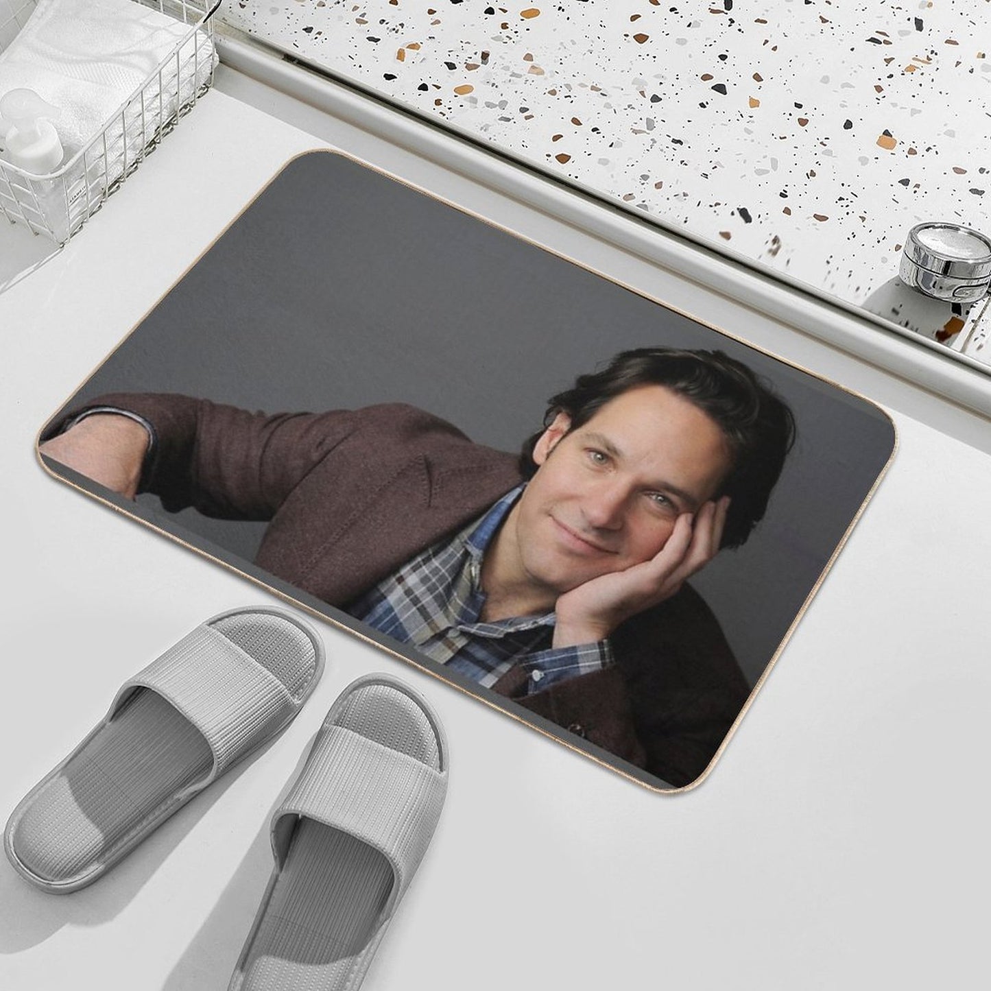 Paul Rudd  Easy To Clean Bath Mat