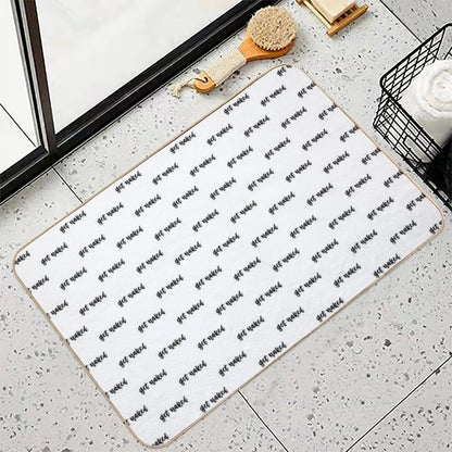 Get Naked Bath Mat  Stain-Proof Bath Mat