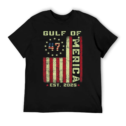 Gulf of 'Merica US Patriotic 2025 Stretchy T-Shirt