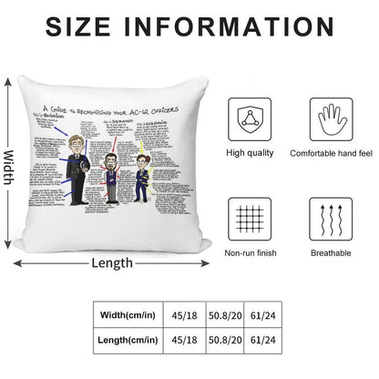 Line of Duty AC12 Guide Soft Shrink-Resistant Throw Pillow