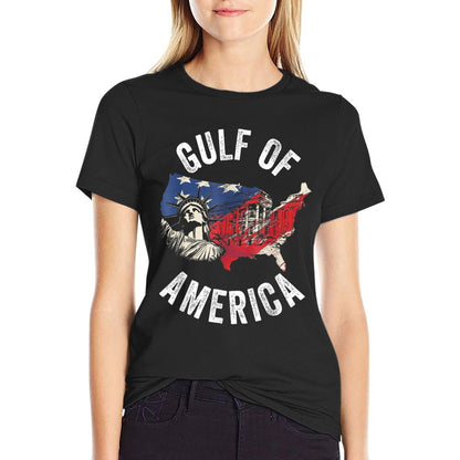 Gulf of United States of America Tagless Design T-Shirt