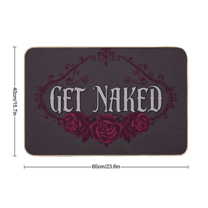 Get Naked - Fun Bathroom  Pet-Safe Bath Mat