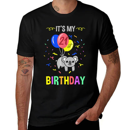 Its My 21st Birthday Koala  Stretchy T-Shirt